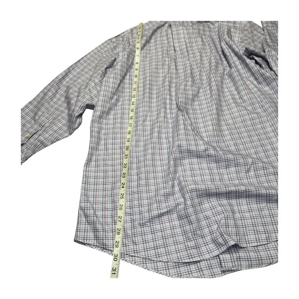 Brooks Brothers 1818 Regent Non-Iron Plaid Dress Shirt 17-2/3 - Picture 13 of 14